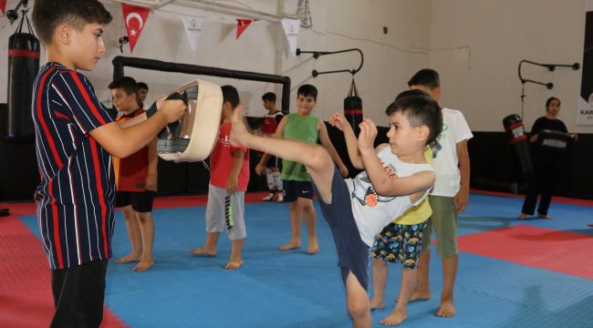 Karaköprü’de Tekvando Kursuna Yoğun İlgi