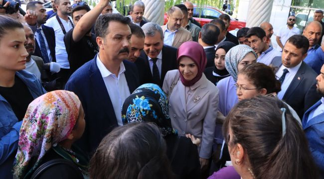 Bakan Mahinur Özdemir Göktaş’tan Başkan Beyazgül’e Ziyaret