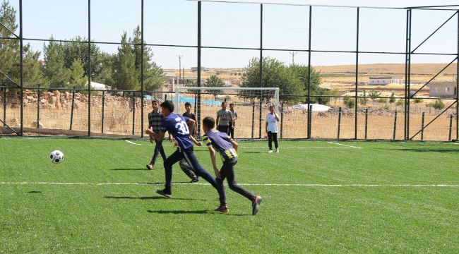 Başkan Canpolat ile Gençler için 21 Semt Sahası Kazandırıldı