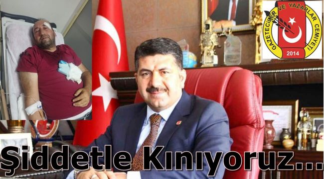 Çiftçi; ‘Gazeteciye yapılan saldırıyı şiddetle kınıyorum