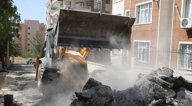 Doğukent’te Yollar Asfalta Hazırlanıyor