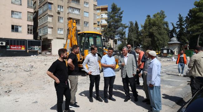 Büyükşehir’den Bahçelievler Mahallesinde Çevre Düzenlemesi