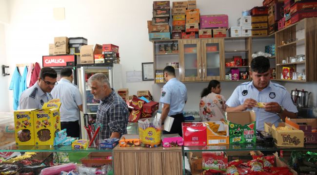 Karaköprü'de Öğrenci Sağlığı İçin Okul Kantinleri Denetleniyor