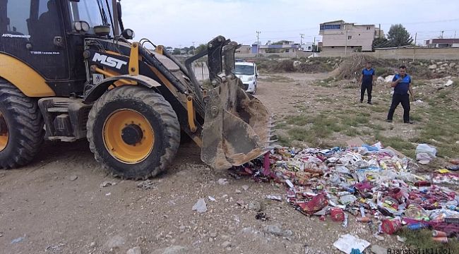 Harran'da tarihi geçmiş ürünlere el konuldu!