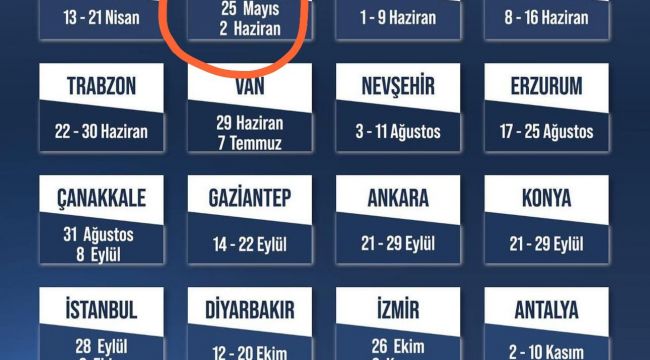 2024 Festival Takvimine Urfa'da Dahil Edildi