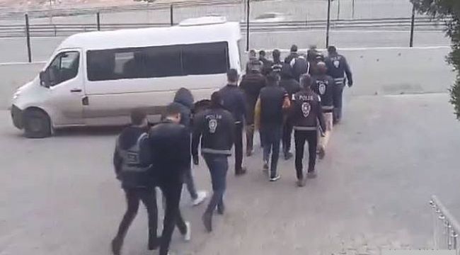 Şanlıurfa'da eş zamanlı operasyon! 44 şahıs yakalandı