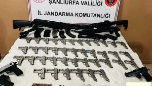 Şanlıurfa'da silah kaçakçılarına yönelik operasyon!