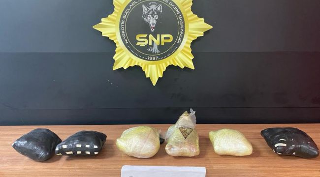 Şanlıurfa Emniyeti 4 kilo skunk ele geçirdi, 1 kişi gözaltına alındı 