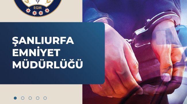 Şanlıurfa'da 28 yıl hapis cezası bulunan şahıs yakalandı