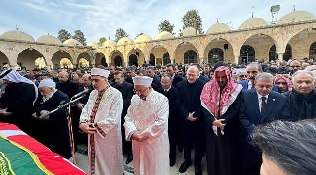 Şanlıurfa eski milletvekili Özcan, son yolculuğuna uğurlandı