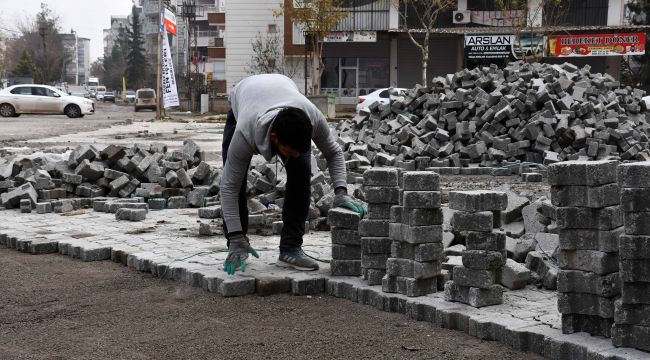 Siverek'te üst yapı çalışmaları devam ediyor