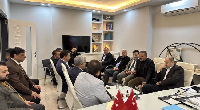 Şanlıurfa'da Yeniden Refah Partisi'nden İYİ Parti'ye Sürpriz Ziyaret