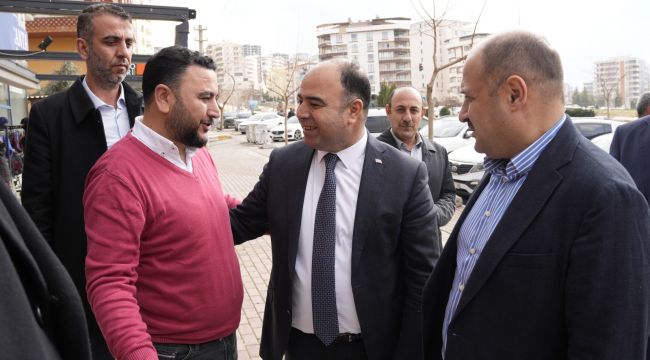 Yeniden Refah Partisi Başkan Adayları Karaköprü'de Büyük Bir Sevinç ile Karşılandı