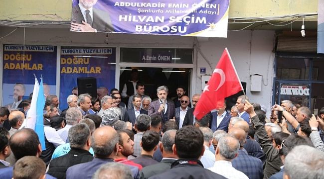 AK Parti Hilvan seçim bürosu kapatılacak mı?