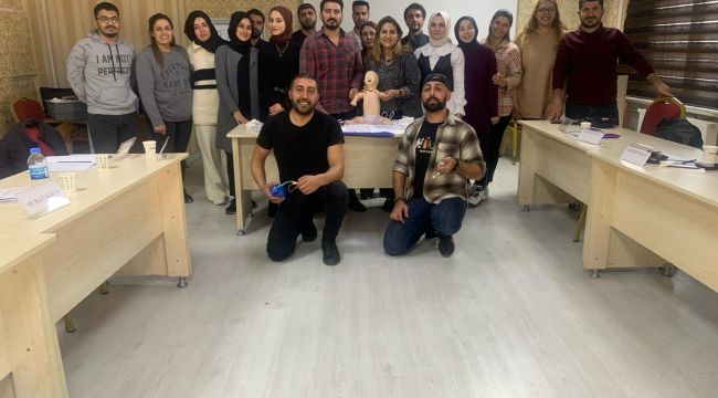 Şanlıurfa'da sağlık personeline 