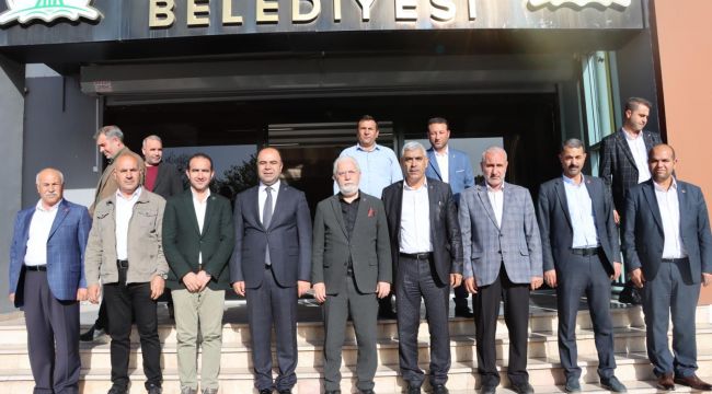 Genel Başkan Yardımcısı Geyveli'den Başkan Çiftçi'ye Tebrik Ziyareti