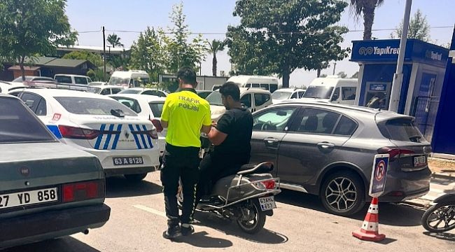 Urfa'da çok sayıda sürücüye ceza yağdı!