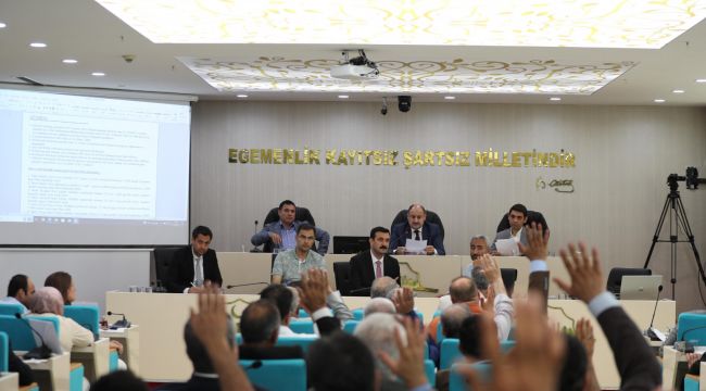 Büyükşehir Belediyesi Haziran Ayı Meclis Toplantısı Yapıldı