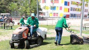 Haliliye Belediyesinden 6 Parkta Hummalı Peyzaj Çalışması