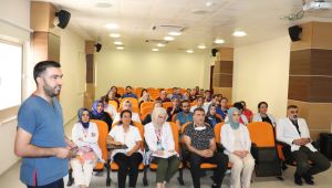 Harran Üniversitesi Hastanesi'nde Personele KKKA Bilgilendirme Semineri Düzenlendi