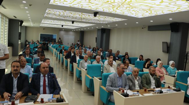 Şanlıurfa Büyükşehir Belediyesi Haziran Ayı Meclis Toplantısı Sona Erdi