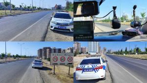 Şanlıurfa'da Trafik Güvenliği İçin Hız Denetimleri Devam Ediyor