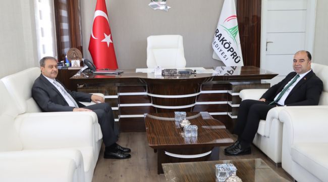 Vali Hasan Şıldak'tan Başkan Nihat Çiftçi'ye Ziyaret