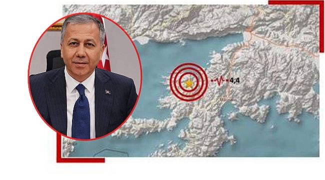 Bakan Yerlikaya Açıkladı! 4.4 Büyüklüğünde Korkutan Deprem