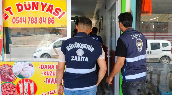 Harran Zabıta Ekipleri Denetimlerini Sürdürüyor