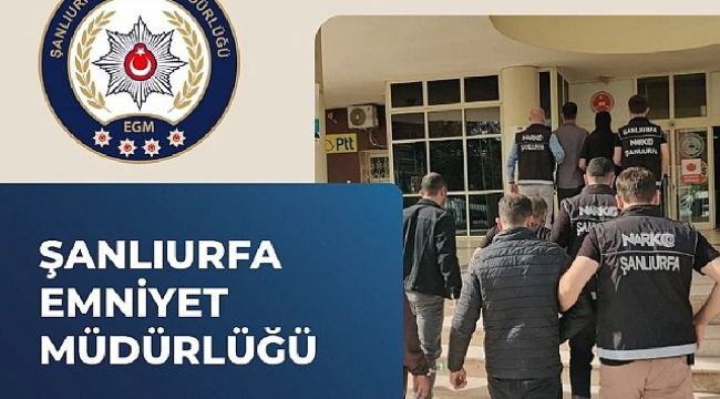 Şanlıurfa'da Operasyon! 7 Tutuklama