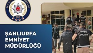 Şanlıurfa'da Operasyon! 7 Tutuklama