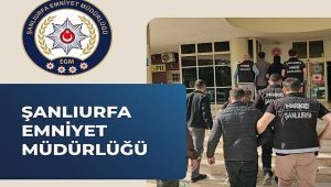 Şanlıurfa'da Uyuşturucu Suçundan 6 Şahıs Tutuklandı! 