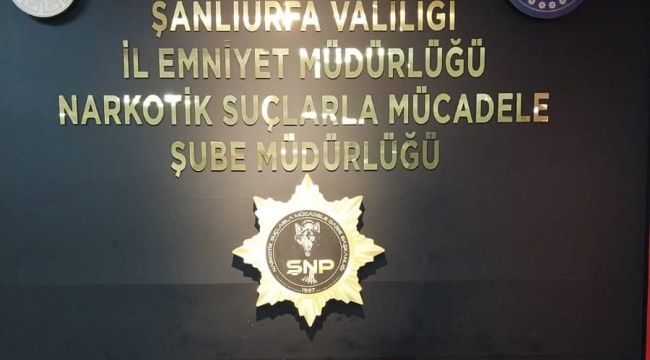 Şanlıurfa Emniyetinden uyuşturucu operasyonu: 2 kişi gözaltına alındı