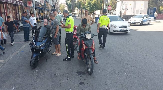 Urfa'da Motosiklet Denetimleri Devam Ediyor!