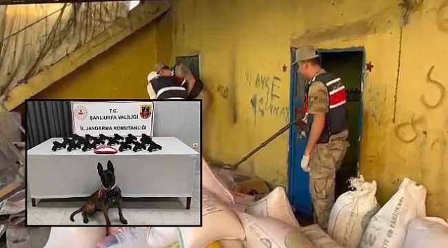 Urfa'da Silah ve Uyuşturucu Madde Ele Geçirildi! 2 Gözaltı