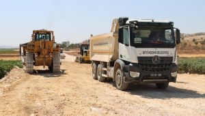 Büyükşehir’den Eyyübiye İlçesi Çamurlu Mahallesinde Asfalt Öncesi Hazırlık