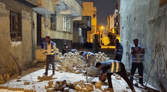 Eyyübiye’de Gece Çalışmasıyla Verimlilik Arttı