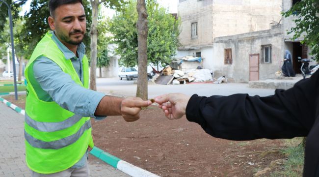 Haliliye Belediyesi Personelinden ÖRNEK Davranış!