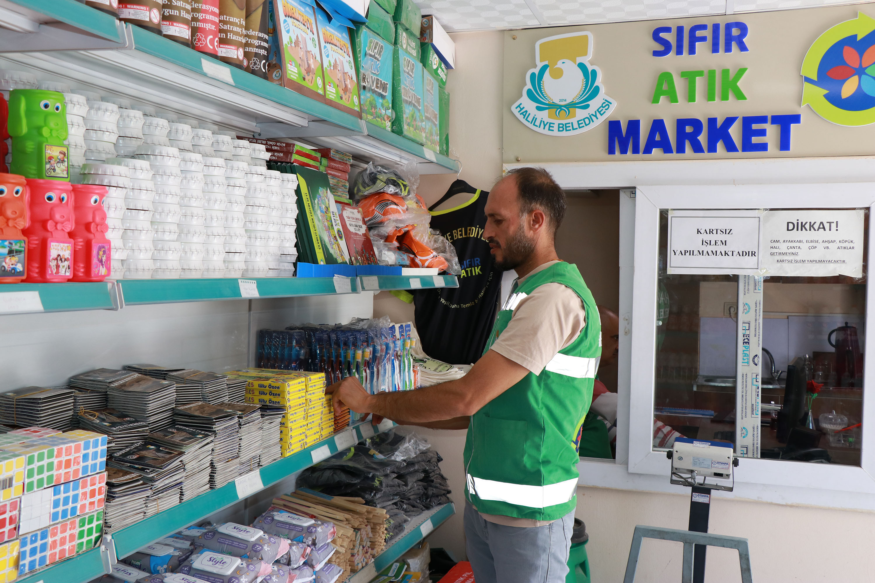 Haliliye Belediyesi, Sıfır Atık Marketler ile Doğayı Koruyor