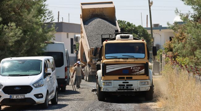 Kırsalda Yol Çalışmaları Hız Kesmiyor