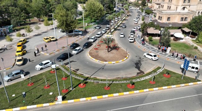 Büyükşehir’den Balıklıgöl Kavşağında Peyzaj Düzenlemesi