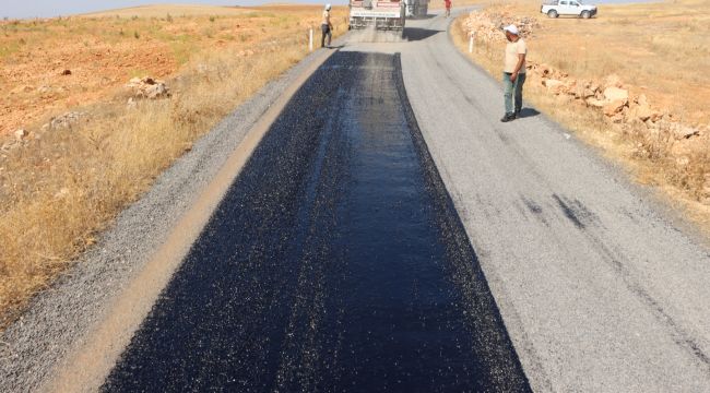 Büyükşehir’den Bozova Kırsalına Asfalt Yol