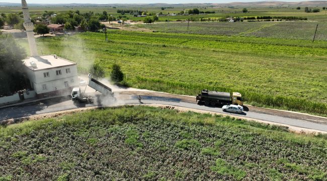 Büyükşehir’den Suruç Kırsalında Yol Atağı