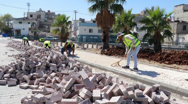 Haliliye’de Ekiplerin Özverili Çalışmasıyla Yollar Yenileniyor