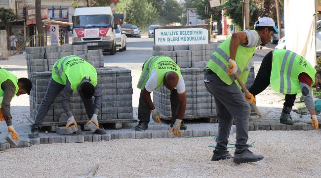 Haliliye'de Yollar Yeniden Şekilleniyor