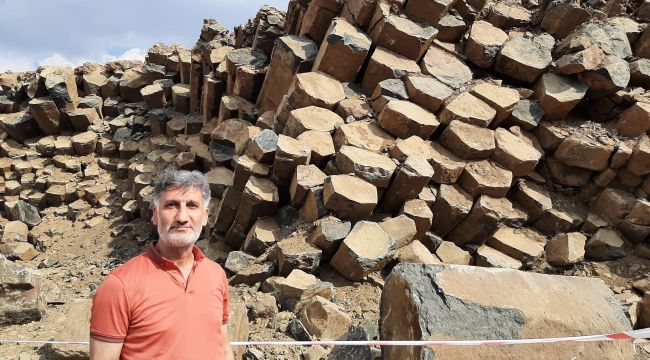 Harran Üniversitesi Öğretim Üyesinin Girişimleriyle Siverek’te Keşfedilen Bazalt Sütunları Koruma Altına Alındı