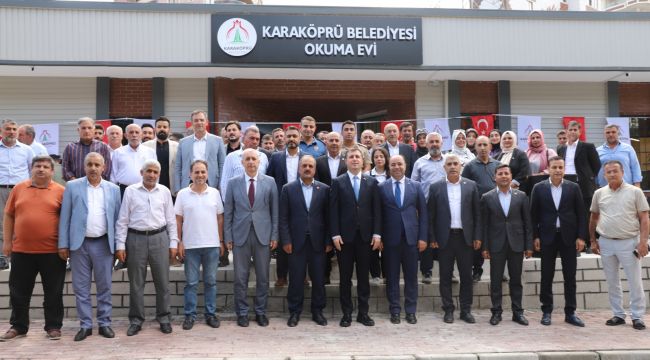 Karaköprü'de Öğrenciler İçin Yeni Okuma Evi Kazandırıldı