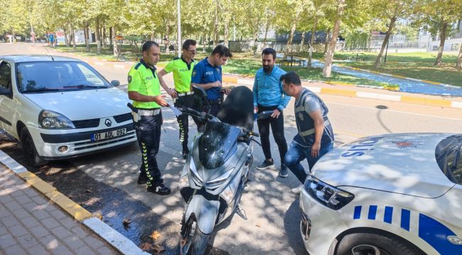 Şanlıurfa’da Motosiklet Denetimleri Devam Ediyor