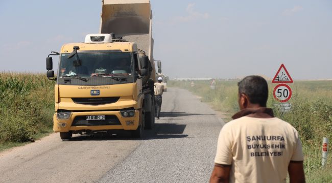 Suruç Kırsal Yolları Büyükşehir ile Konforlu Hale Geliyor