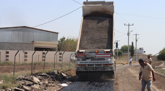 Büyükşehir, Eyyübiye’ye Grup Yolları Kazandırıyor